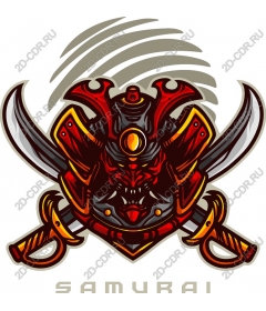  Fierce warrior-samurai