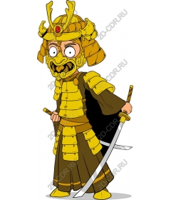  Fancy warrior-samurai