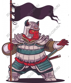  A fierce warrior