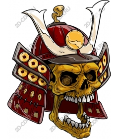  Helmet-skull samurai