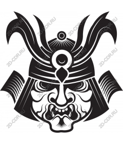  Helmet, samurai warrior