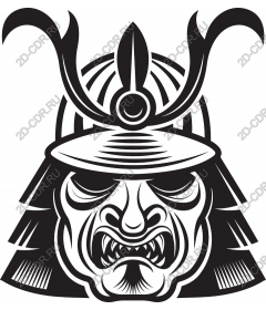  Fierce warrior-samurai