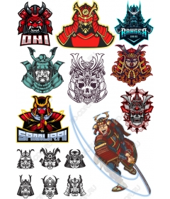 Samurai and Warrior Set