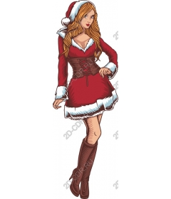  Stylish festive character Santa