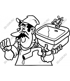 Playful plumber