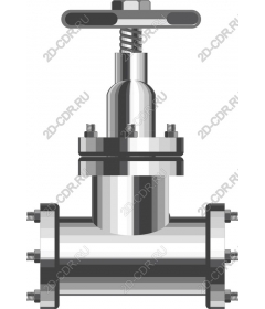  Chromed valve