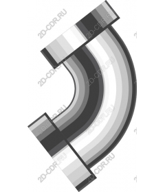  Grey Curved Abstraction