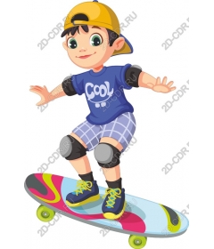  Skeitbordisti child