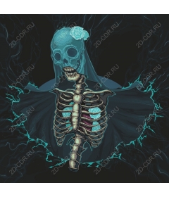 Gothic elegance Skeleton