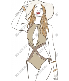  Summer elegance: elegant swimsuit