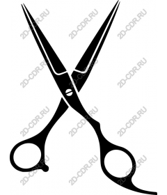  Stylish scissors black