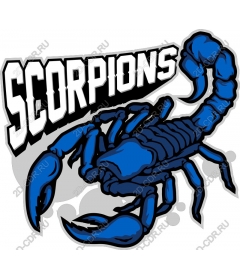  Bright blue Scorpio