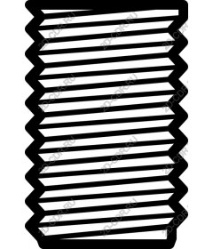  A modern zigzag pattern