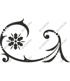  Elegant flourish