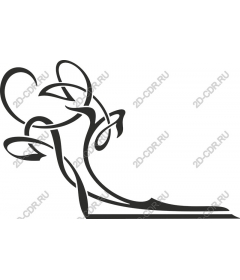  Elegant abstract floral