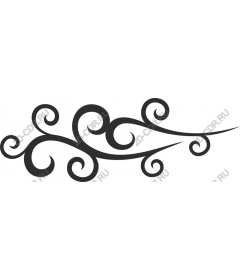  Elegant twisted ornament