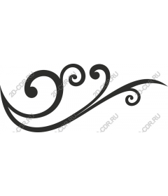  Curly swirl