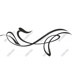  Elegant flourish