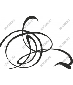  Elegant black whirlwind