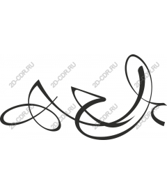  Elegant decorative flourish