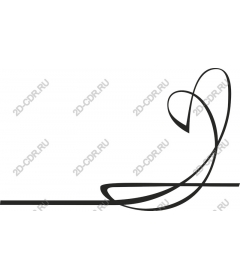  Elegant heart-shaped
