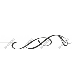  Elegant ornamental curl