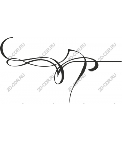  Elegant flourish