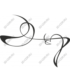  Elegant abstract decorative pattern