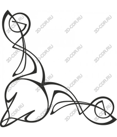  Elegant flowing abstraction