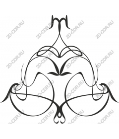  Elegant floral Arabesque