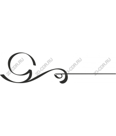  Elegant swirl pattern