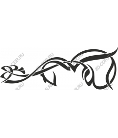  Elegant ornamental flow
