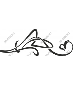  Elegant flourish