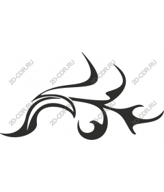  Elegant tribal curl