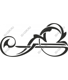  Elegant flourish
