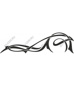  Elegant tribal swirl
