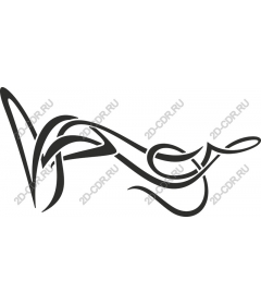  Elegant flowing abstraction