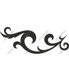  Elegant black whirlwind