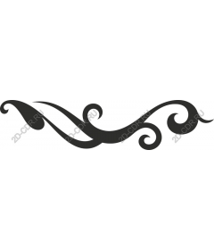 Элегантный Flourish Клипарт