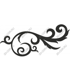  Elegant curl and curl