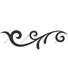 Decorative swirl