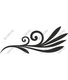  Elegant flourish