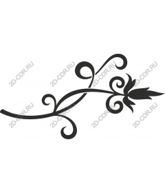 Elegant floral vine