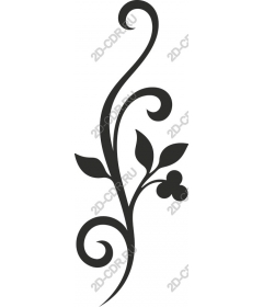  Elegant floral pattern