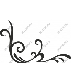  Elegant floral pattern