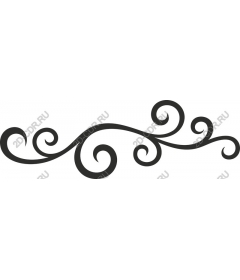  Elegant swirl pattern