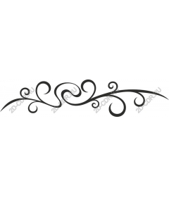  Elegant decorative swirls