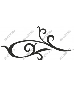  Elegant floral pattern