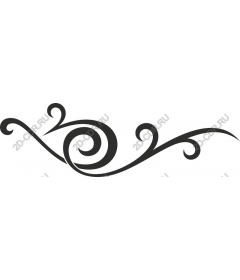  Elegant ornament-scroll