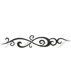  Elegant twisted ornament